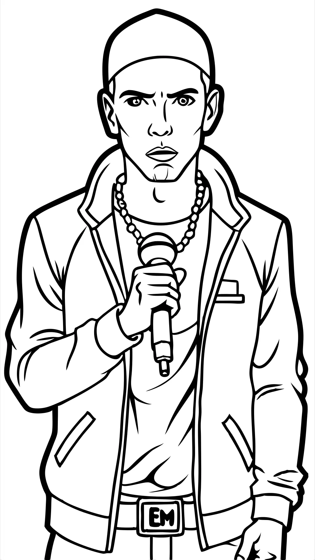 eminem coloring pages